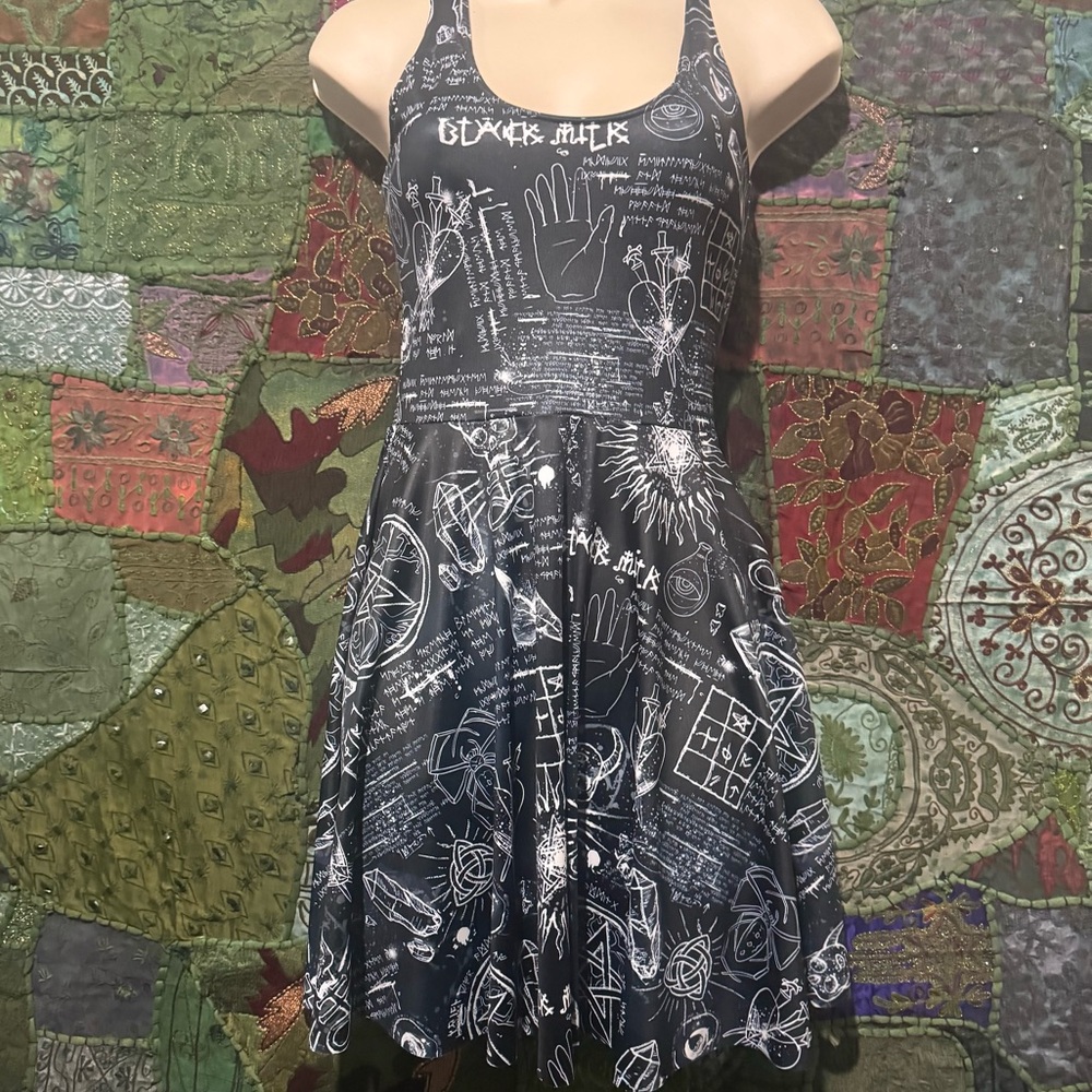 Blackmilk Spellbound reversible skater Dress